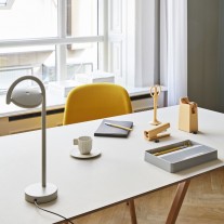 HAY Marselis LED Table Lamp Ash Grey