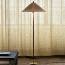 Gubi Tynell Floor Lamp Bamboo
