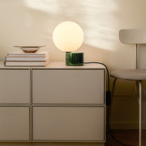 Flos Tip of the Tongue Table Lamp Lifestyle Sideboard