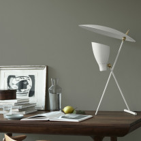 Warm Nordic Silhouette Table Lamp Warm White