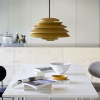 Verpan Hive Pendant Yellow