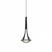 Lodes Rain LED Pendant Chrome Structure/Matte Black 9005