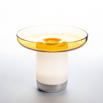 Artemide Bontà Portable LED Table Lamp Topaz Plate