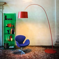 Foscarini Twiggy Floor Lamp Crimson