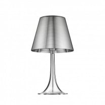 Flos Miss K Table Lamp Aluminised Silver Off