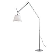 Artemide Tolomeo Mega Floor Lamp 36 Aluminium Parchment