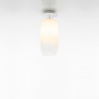 Artemide Gople Mini Ceiling Light White Shade / White Base