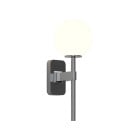 Astro Tacoma Single Globe Wall Light Polished Chrome Tacoma White