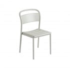 Muuto Linear Steel Side Chair Grey