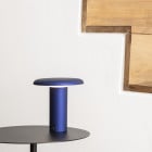 Blue Artemide Takku LED Portable Table Lamp