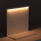 HAY LBM LED Table Lamp Cream White - On