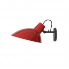 Astep VV Cinquanta Wall Light Red/Black without Switch
