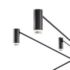 Marset The W LED Suspension Black Ivory Close Up