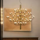 Brass Flos 2097/75 Chandelier in Hallway