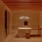 Flos Skynest Motion LED Suspension in Dining Room