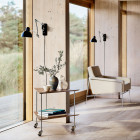 FRITZ HANSEN KAISER Idell Wall Lamp Black Chrome Lifestyle