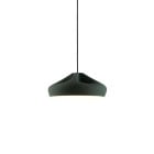 Marset Pleat Box 36 LED Pendant Dark Green White