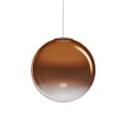 Lodes Non Random LED Pendant - 38, Glossy Bronze