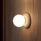 J. Adams & Co Orbit Wall Light Travertine Lifestyle