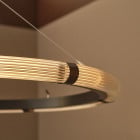 J. Adams & Co Strata Circular Pendant Close Up