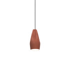Marset Pleat Box Pendant Light - Teracotta White 13