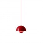 &Tradition Flowerpot VP1 Pendant in Vermillion Red