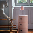 Kartell Light Air Table Lamp Crystal Pink