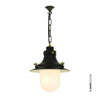 Original BTC Ships Decklight Polished Copper Opal Glass