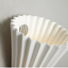 Original BTC Hector Pleat Portable Wall Light Medium Shade Detail