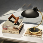 Fritz Hansen Kaiser Idell 6631 Luxus Table Lamp Matt Black/Brass