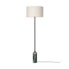 Gubi Gravity Floor Lamp Emerald Marble Canvas