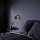 Original BTC Mini Globe Wall Light In Situ