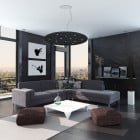 Artemide Silent Field 2.0 Direct + Indirect Light LED in Living Room