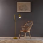 Anglepoise Type 75 Margaret Howell Floor Lamp Yellow Ochre Reading Light