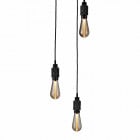 Buster + Punch Hooked 3.0 Nude Pendant Chandelier - Smoked Bronze with Gold Bulb