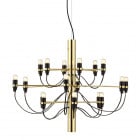 Flos 2097/18 Chandelier Brass Frosted Lamps