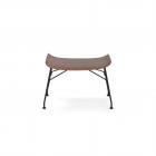 Kartell Smart Wood S/Wood Ottoman Slatted Ash Dark Wood Black