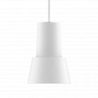 Zero Compose Suspension - Glass Shade Large White/White Glass