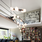 Moooi Hubble Bubble LED Suspension Hubble Bubble in Study