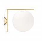 Flos IC Outdoor Wall/Ceiling Light C/W2 Brass