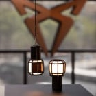 Marset Chispa Outdoor LED Portable Table Lamp Lifestyle In Situ