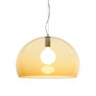 Kartell FL/Y Medium Pendant Amber