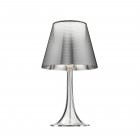 Flos Miss K Table Lamp Aluminised Silver On