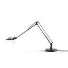 Luceplan Berenice 30 Table Lamp in Black with Aluminium Diffuser