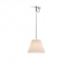 Costanza Telescopic Suspension Light in Mistic White