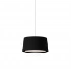 Santa & Cole GT6 Pendant Black with White Cable