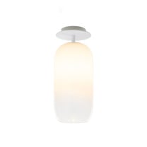 Artemide Gople Ceiling Light White White