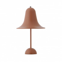 Verpan Pantop Portable Table Lamp Matt Terracotta