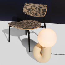 Large, Vanilla Petite Friture Neotenic LED Table Lamp
