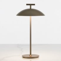 Kartell Mini Geen-A LED Battery Lamp Bronze